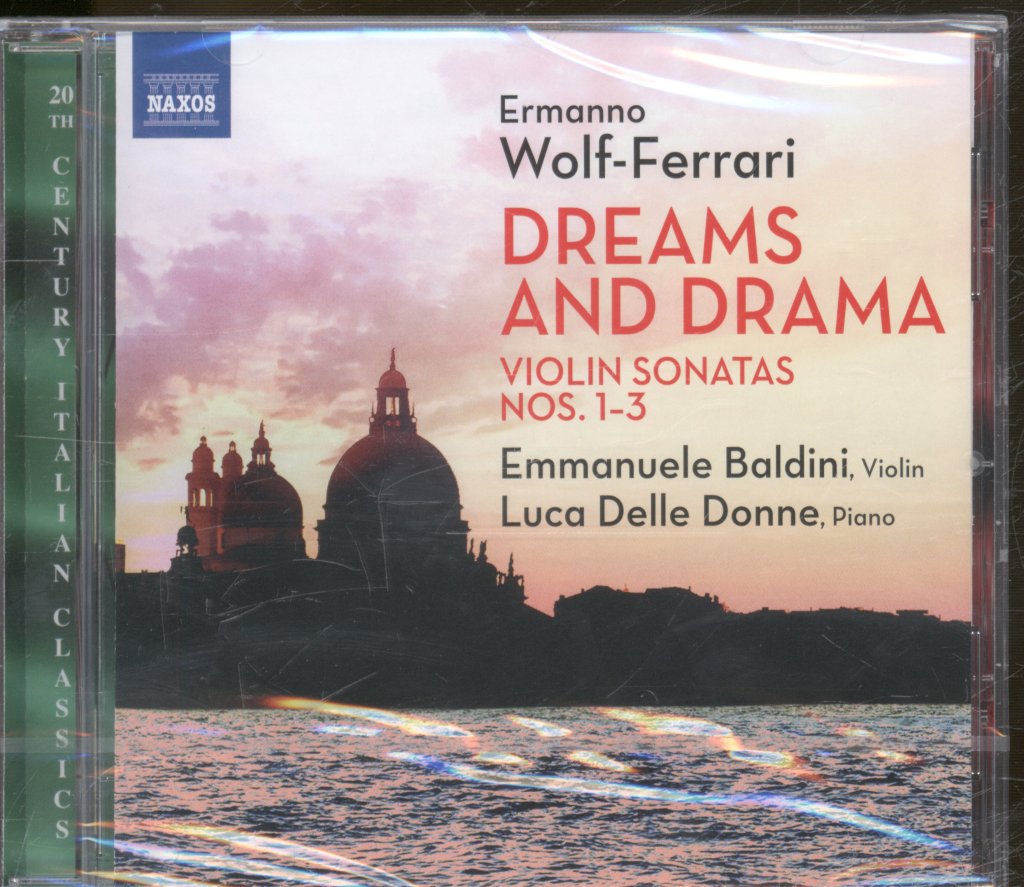 Emmanuele Baldini, Luca Delle Donne - Ermanno Wolf-Ferrari - Violin Sonatas Nos. 1–3 - Cd