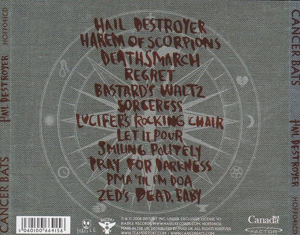 Cancer Bats - Hail Destroyer - Cd