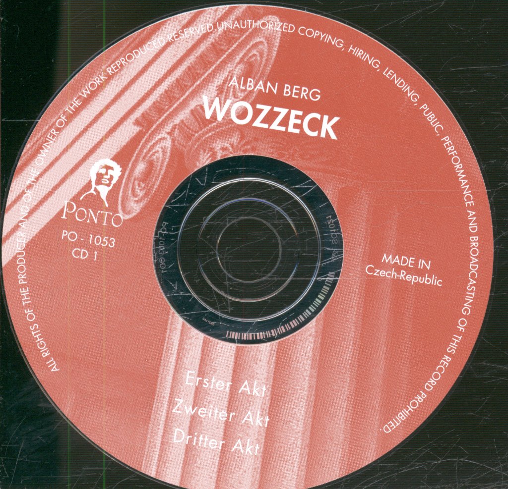 Alban Berg, Tito Gobbi, Italo Tajo - Wozzeck (1954) - Double Cd