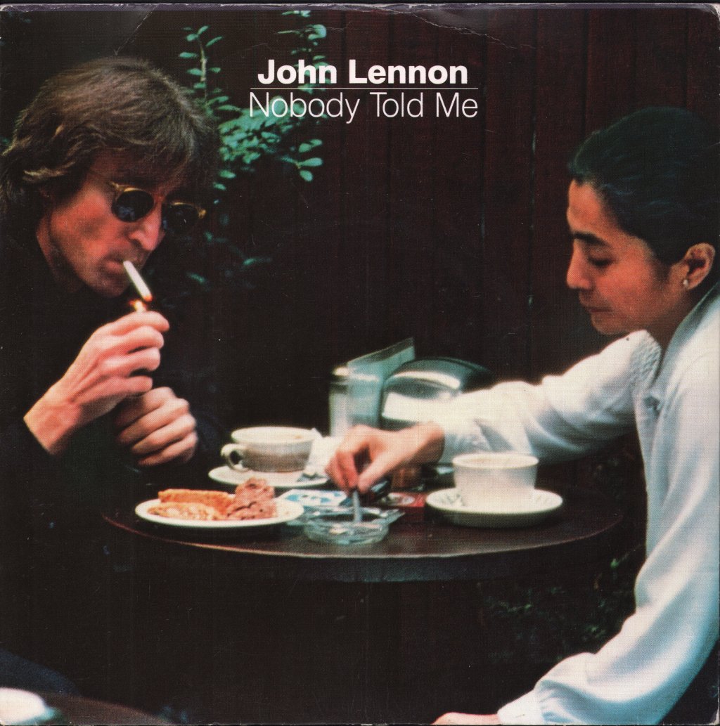 John Lennon - Nobody Told Me - 7 Inch