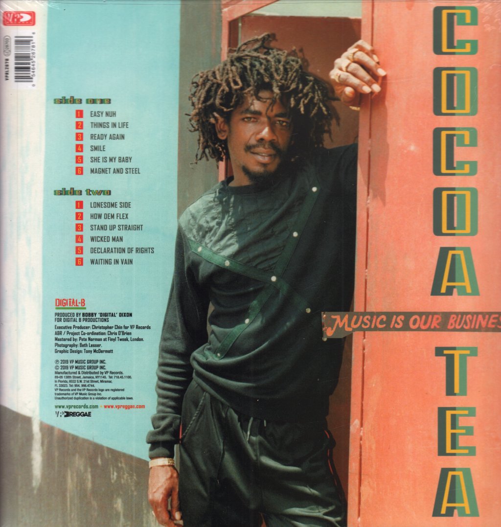 Cocoa Tea - Music Is Our Business - Lp