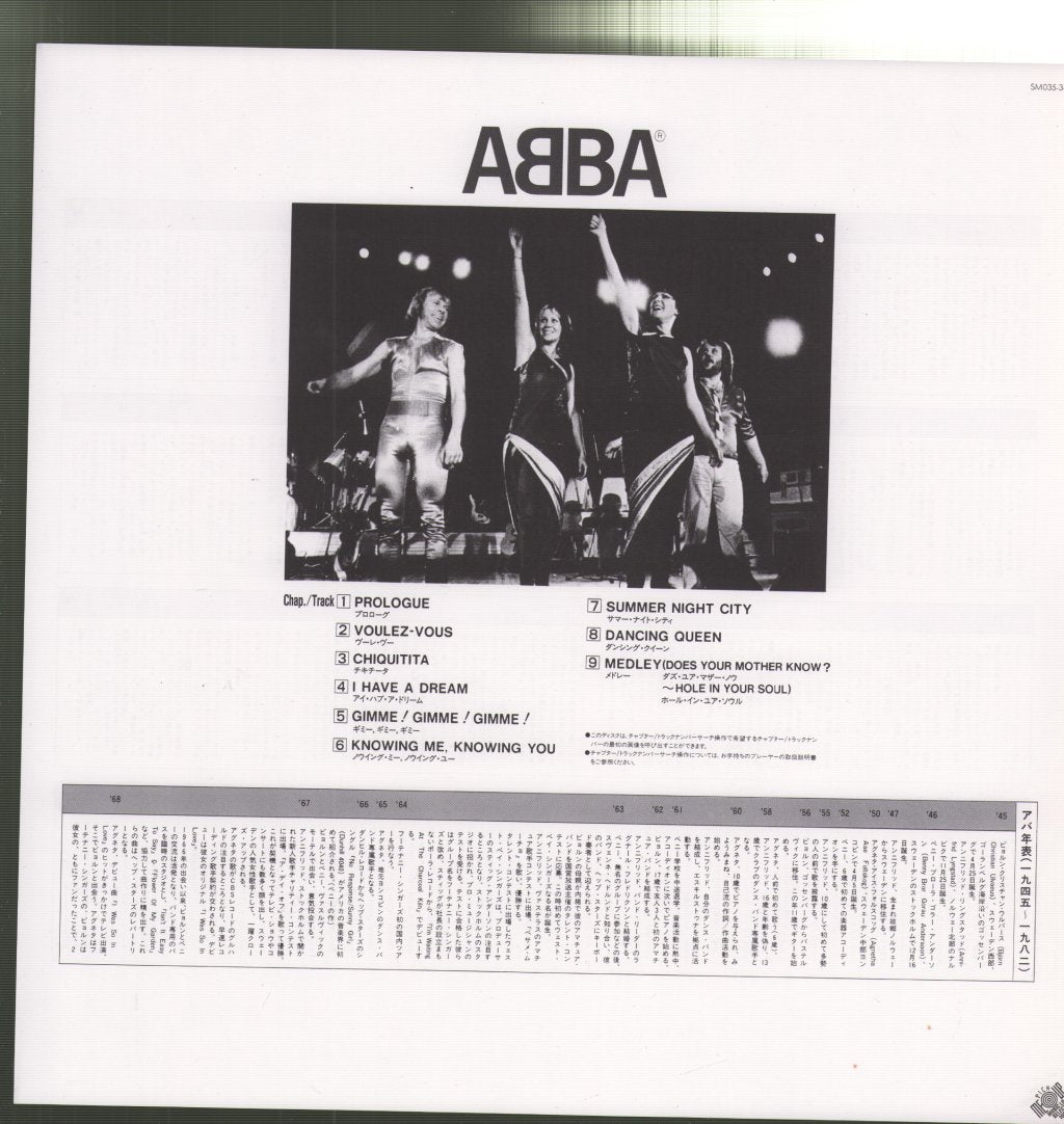 ABBA - In Concert - Laser Disc