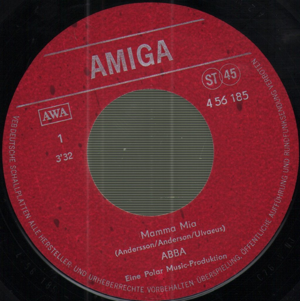 ABBA - Mamma Mia / Tropical Loveland - 7 Inch