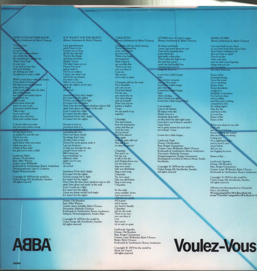 ABBA - Voulez Vous - Lp