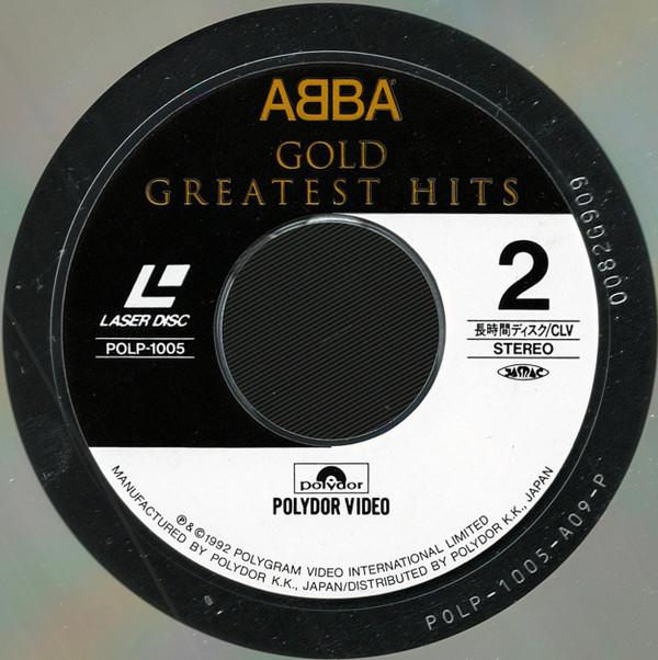 ABBA - Gold - Greatest Hits - Laser Disc