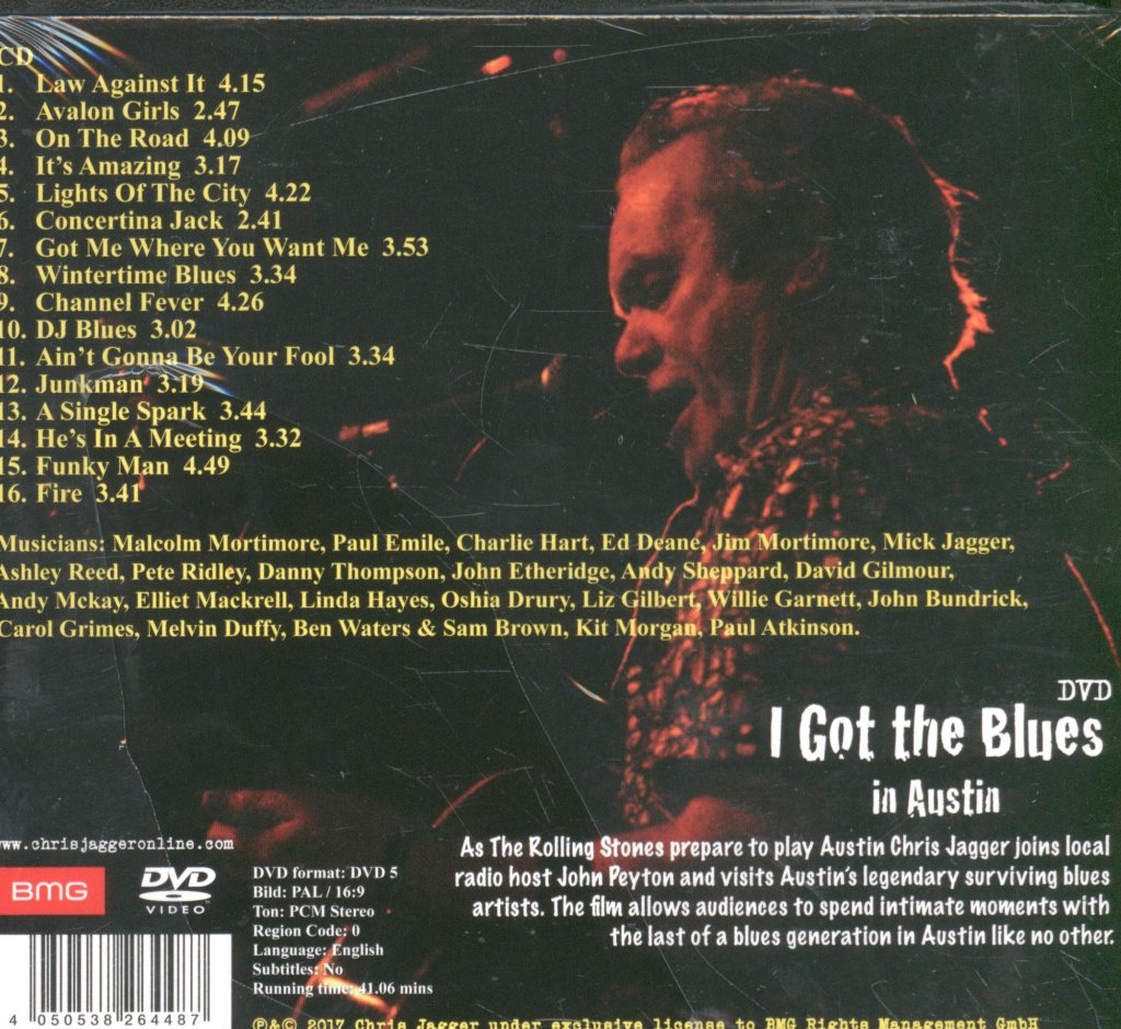 Chris Jagger - All The Best - Cd/Dvd