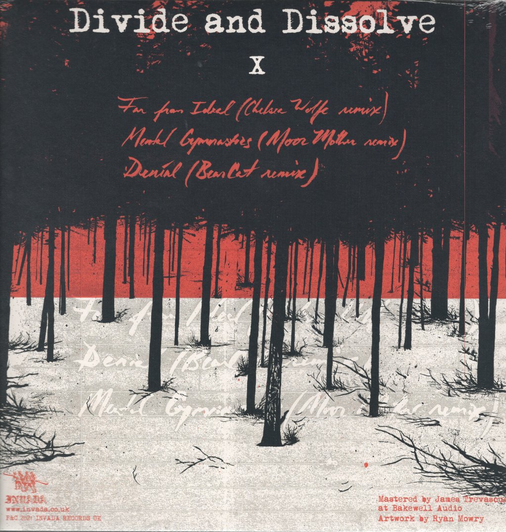 Divide And Dissolve - Gas Lit - 3 Part Remix - 12 Inch