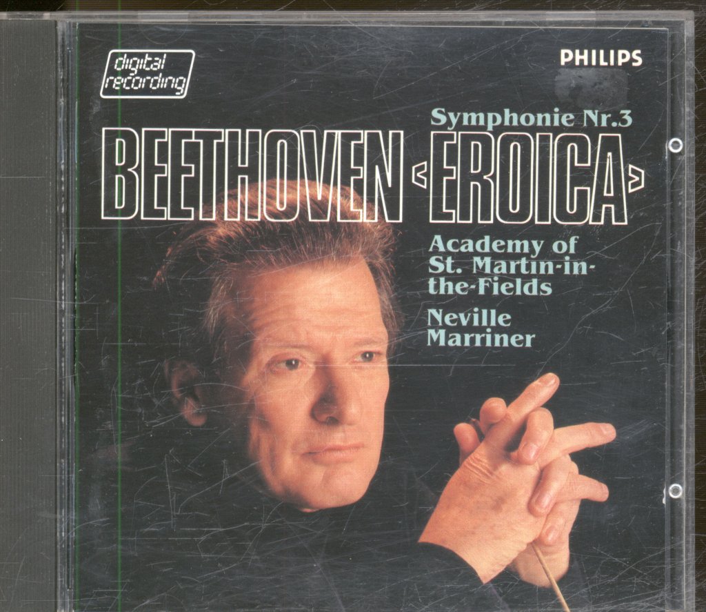 Academy Of St. Martin-in-the-Fields, Sir Neville Marriner - Beethoven - Symphonie Nr. 3 "Eroica" - Cd