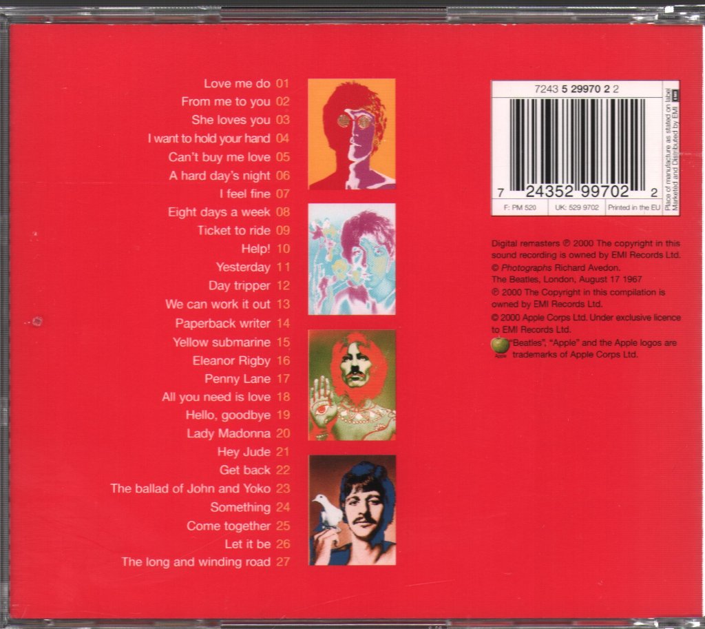 Beatles - 1 - Cd