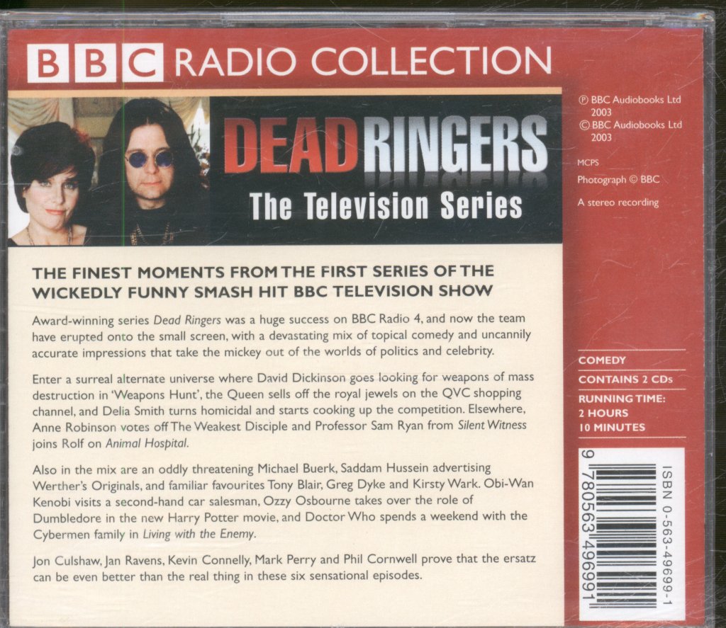 Various Artists - Dead Ringers Television Series - Cd