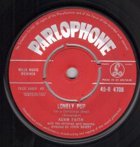 Adam Faith - Lonely Pup - 7 Inch