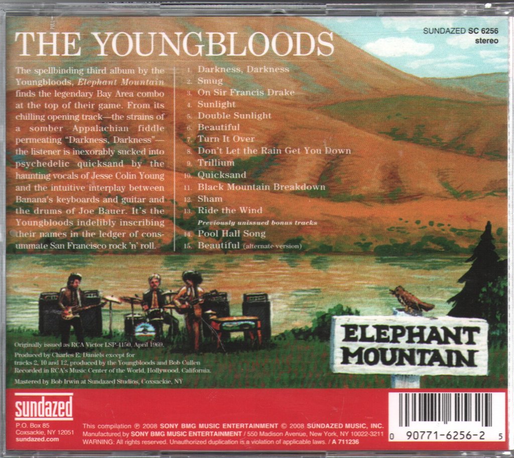 Youngbloods - Elephant Mountain - Cd