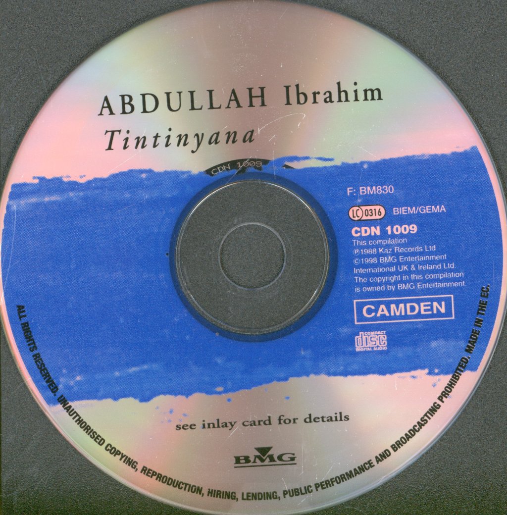 Abdullah Ibrahim - Tintinyana - Cd