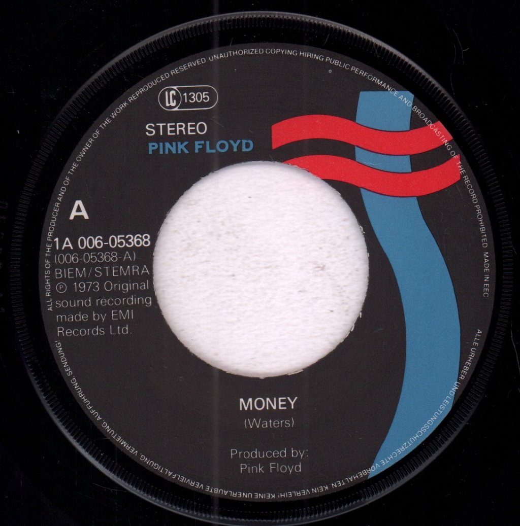 Pink Floyd - Money - 7 Inch