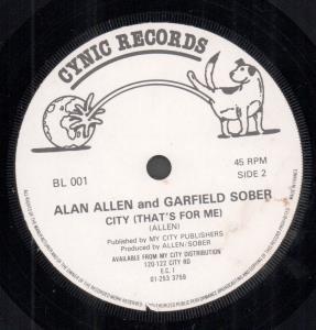 Alan Allen And Garfield Sober - French Girls - 7 Inch