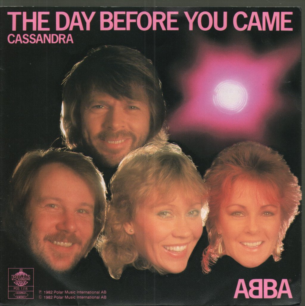 ABBA - Day Before You Came - 7 Inch