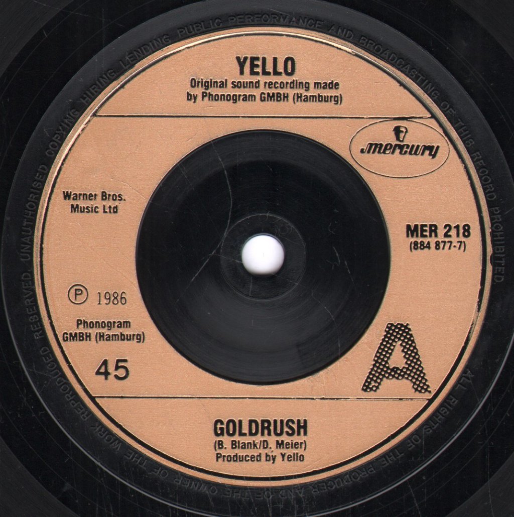 Yello - Gold Rush - 7 Inch