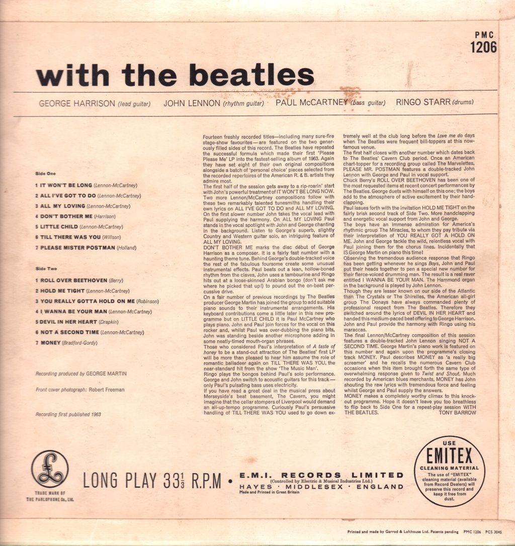 Beatles - With The - Lp