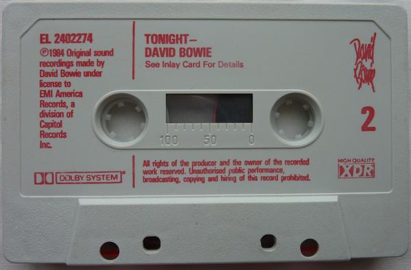 David Bowie - Tonight - Cassette