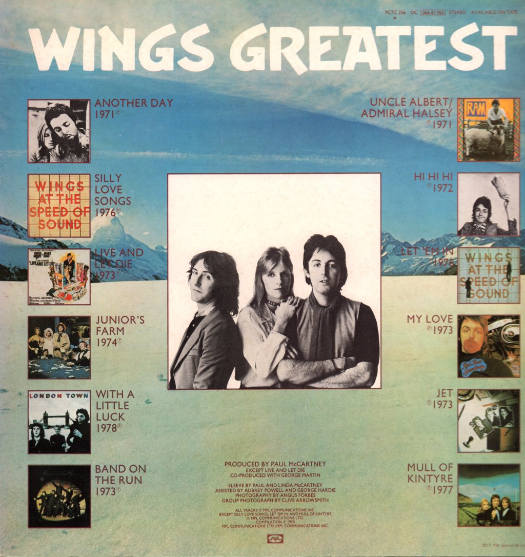 Wings - Greatest - Lp