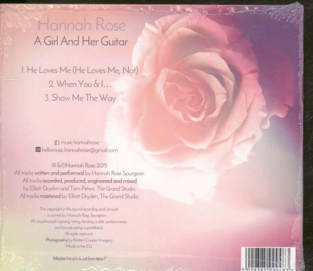 Hannah Rose - A Girl And Her Guitar - Cd