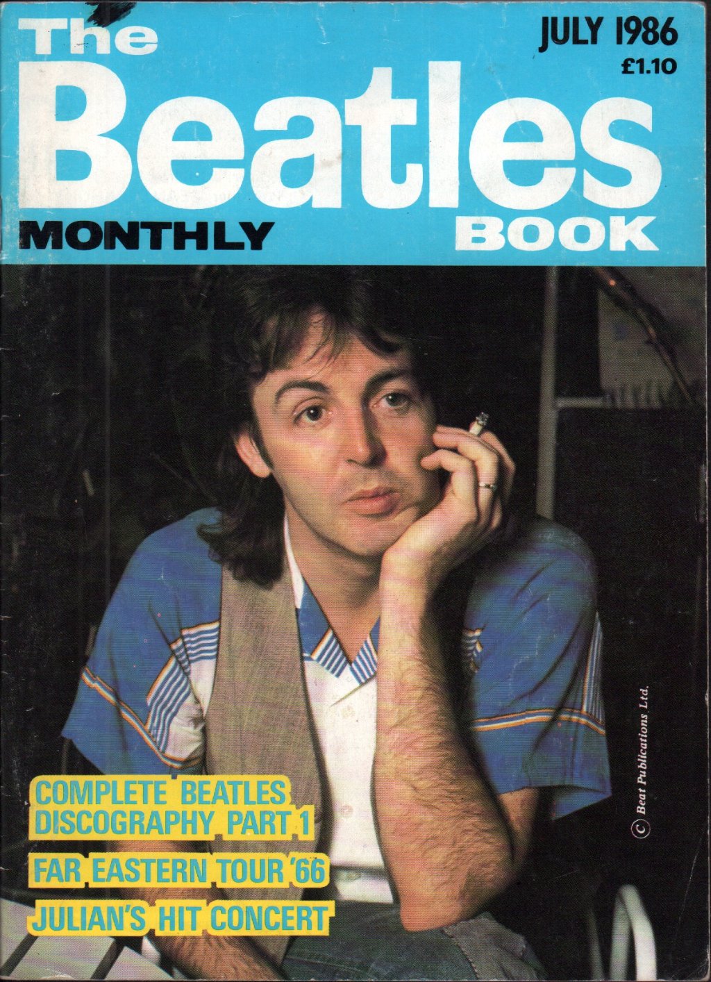 Beatles - Beatles Book Monthly July 1986 - Booklet