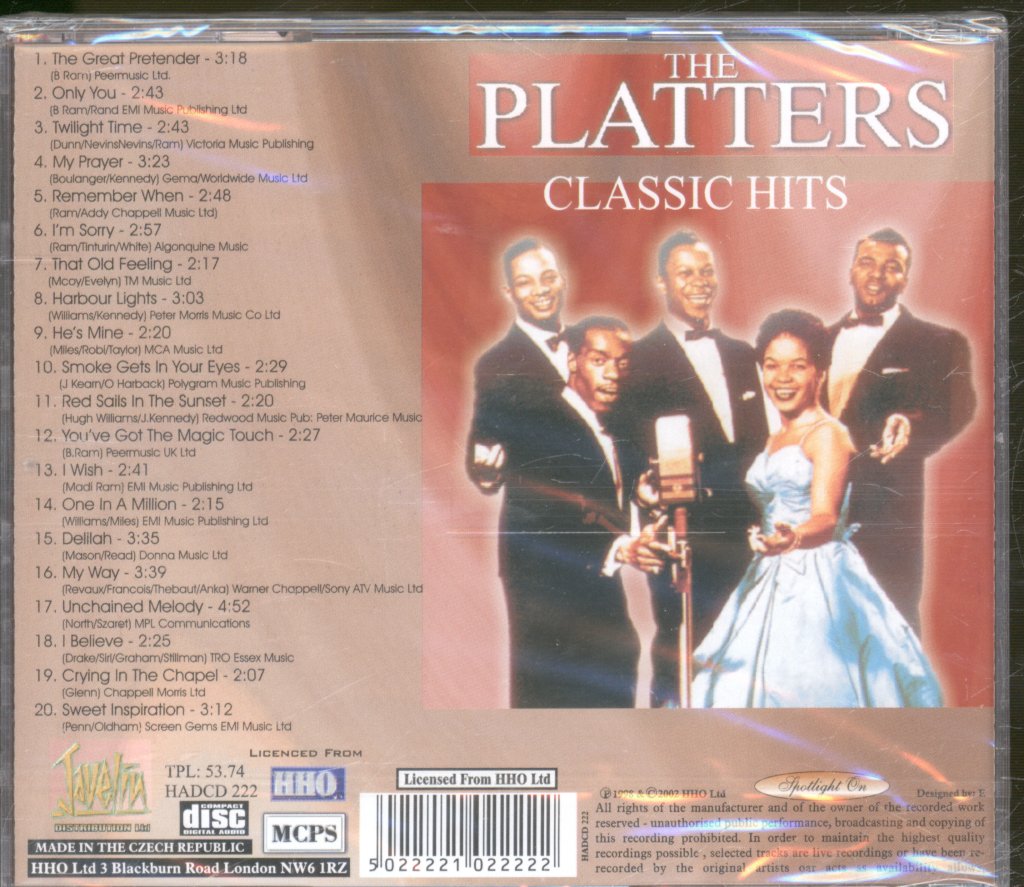 Platters - Classic Hits - Cd