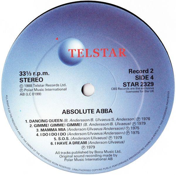 ABBA - Absolute - Double Lp