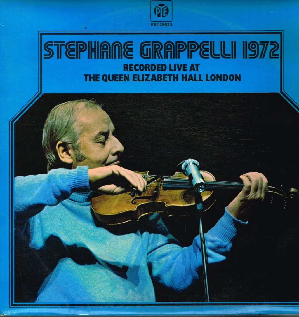 Stephane Grappelli - Recorded Live At The Queen Elizabeth Hall London - Lp