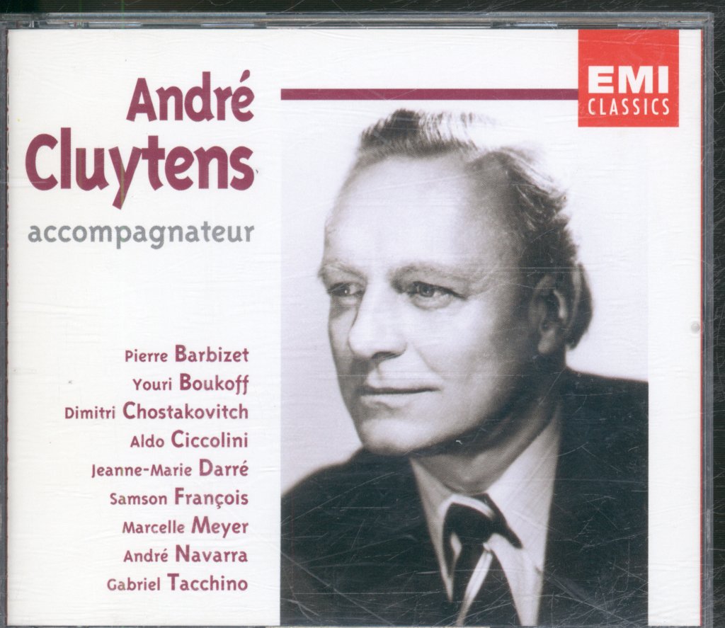 André Cluytens - Accompagnateur - Cd Set