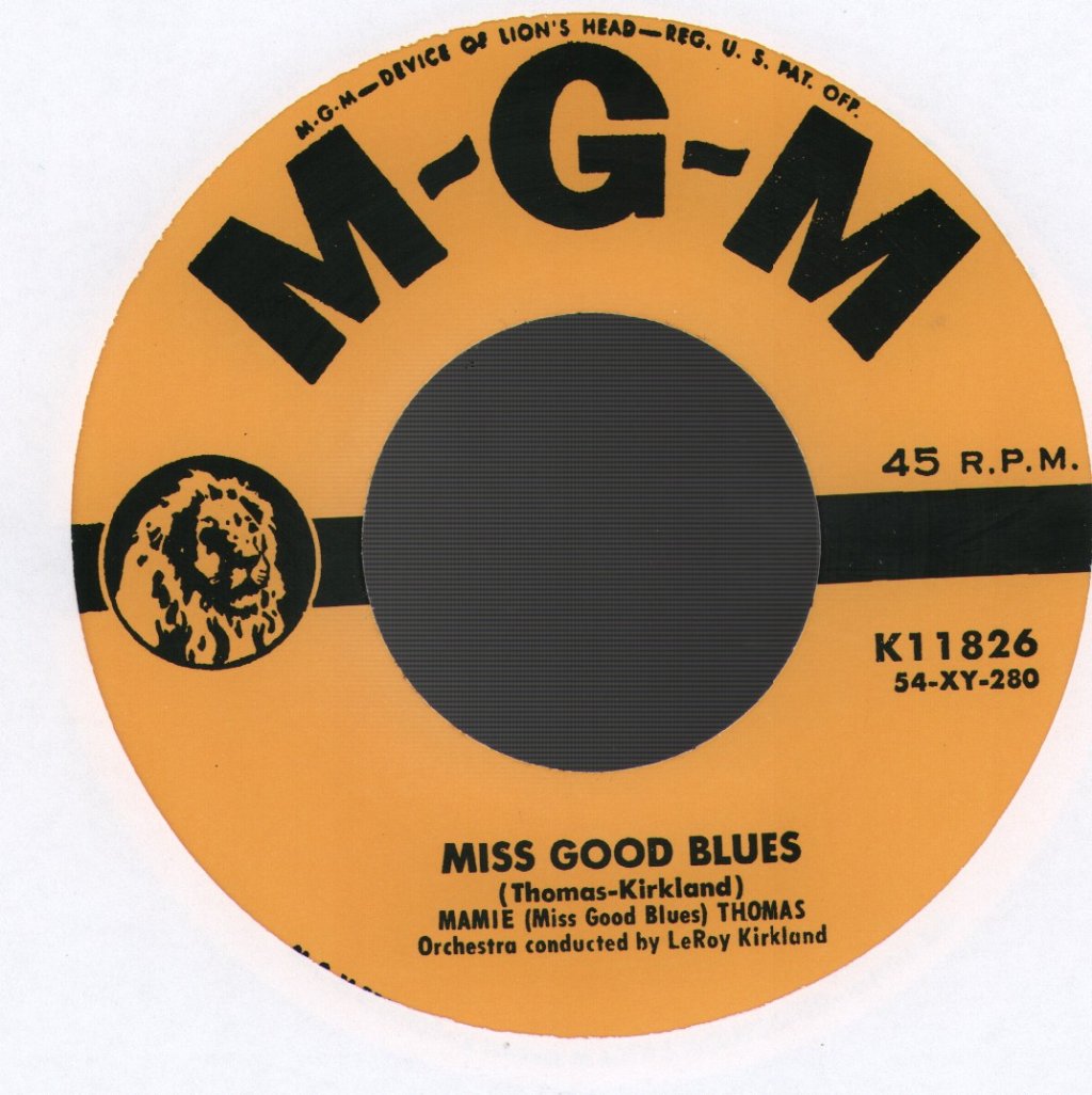 Mamie Thomas - Miss Good Blues - 7 Inch