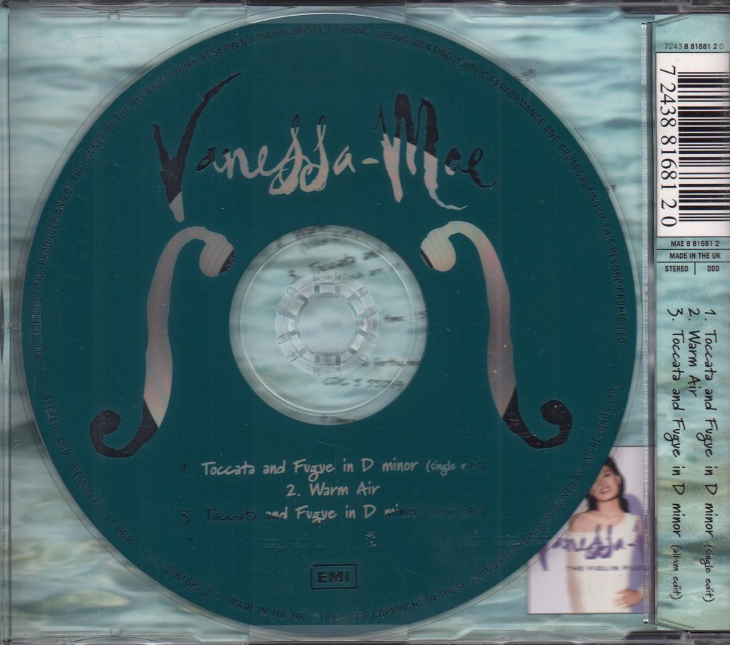 Vanessa Mae - Toccata and Fugue - Cd