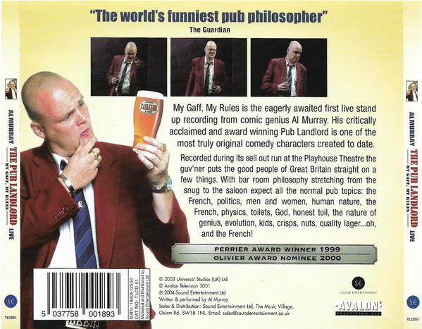 Al Murray - Pub Landlord Live My Gaff My Rules - Cd