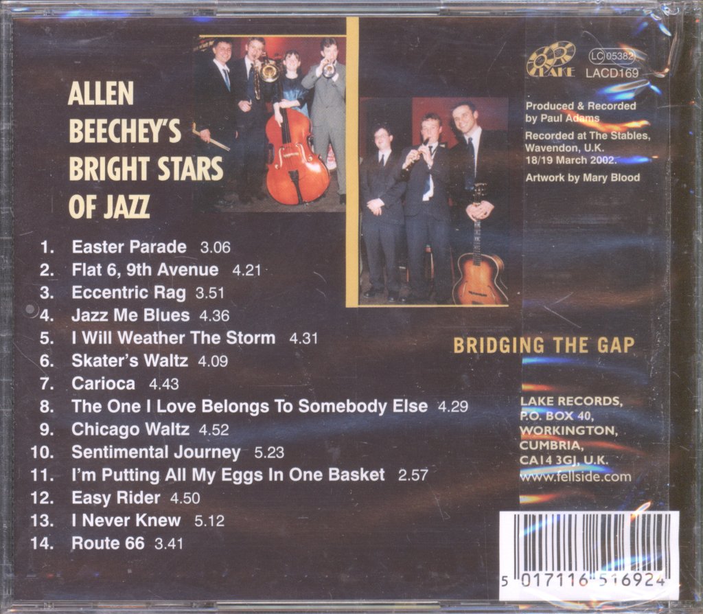 Allen Beechey's Bright Stars Of Jazz - Bridging The Gap - Cd