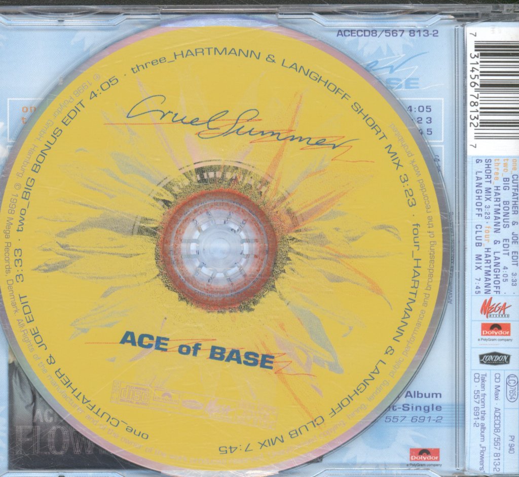 Ace Of Base - Cruel Summer - Cd