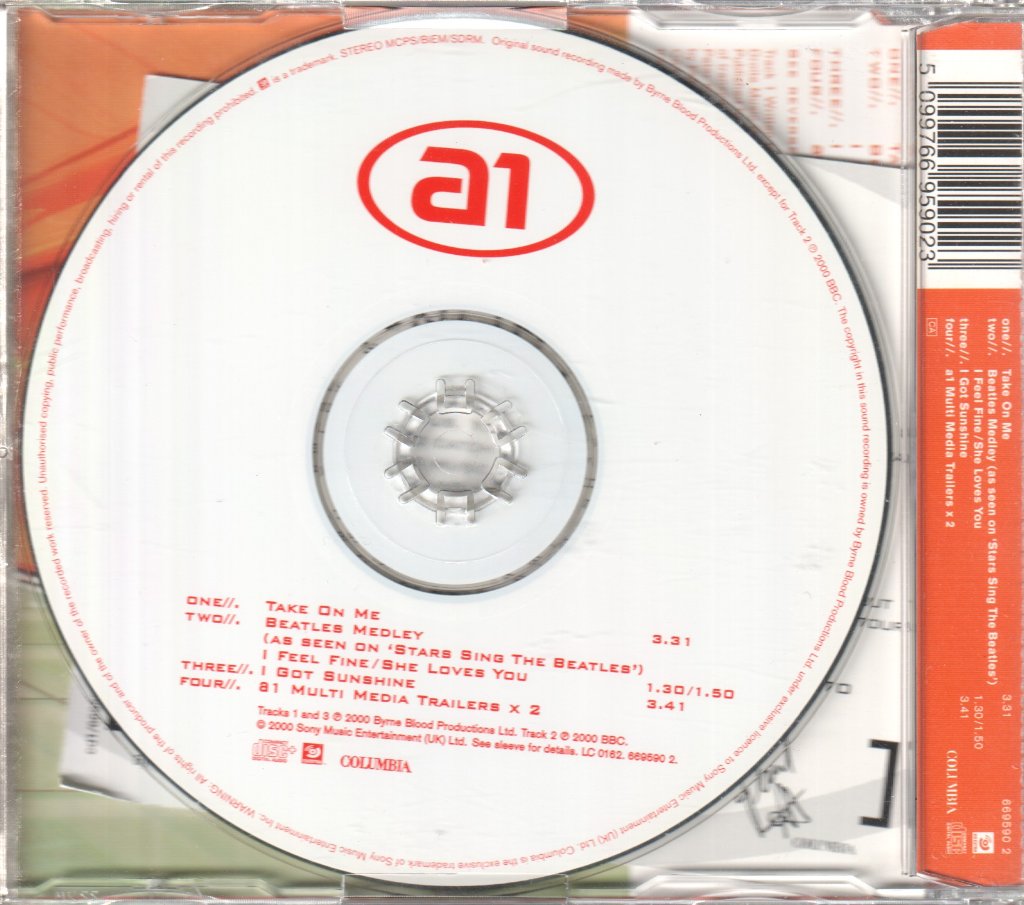 A1 - Take On Me - Cd