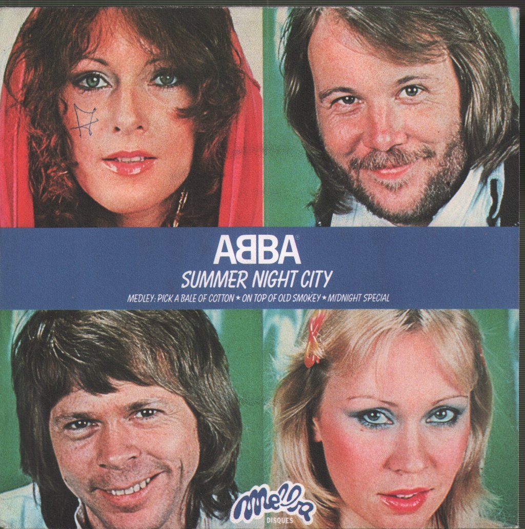 ABBA - Summer Night City - 7 Inch