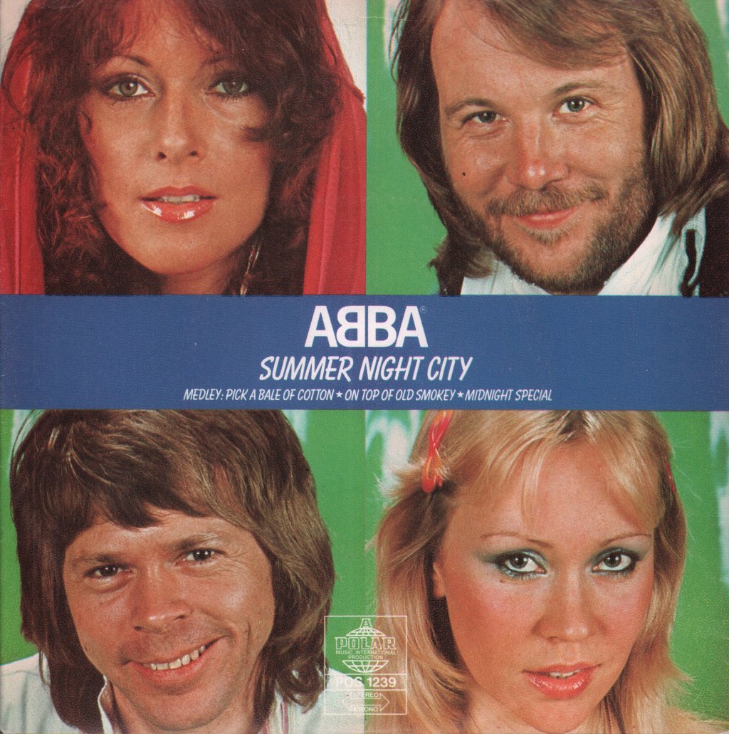 ABBA - Summer Night City - 7 Inch