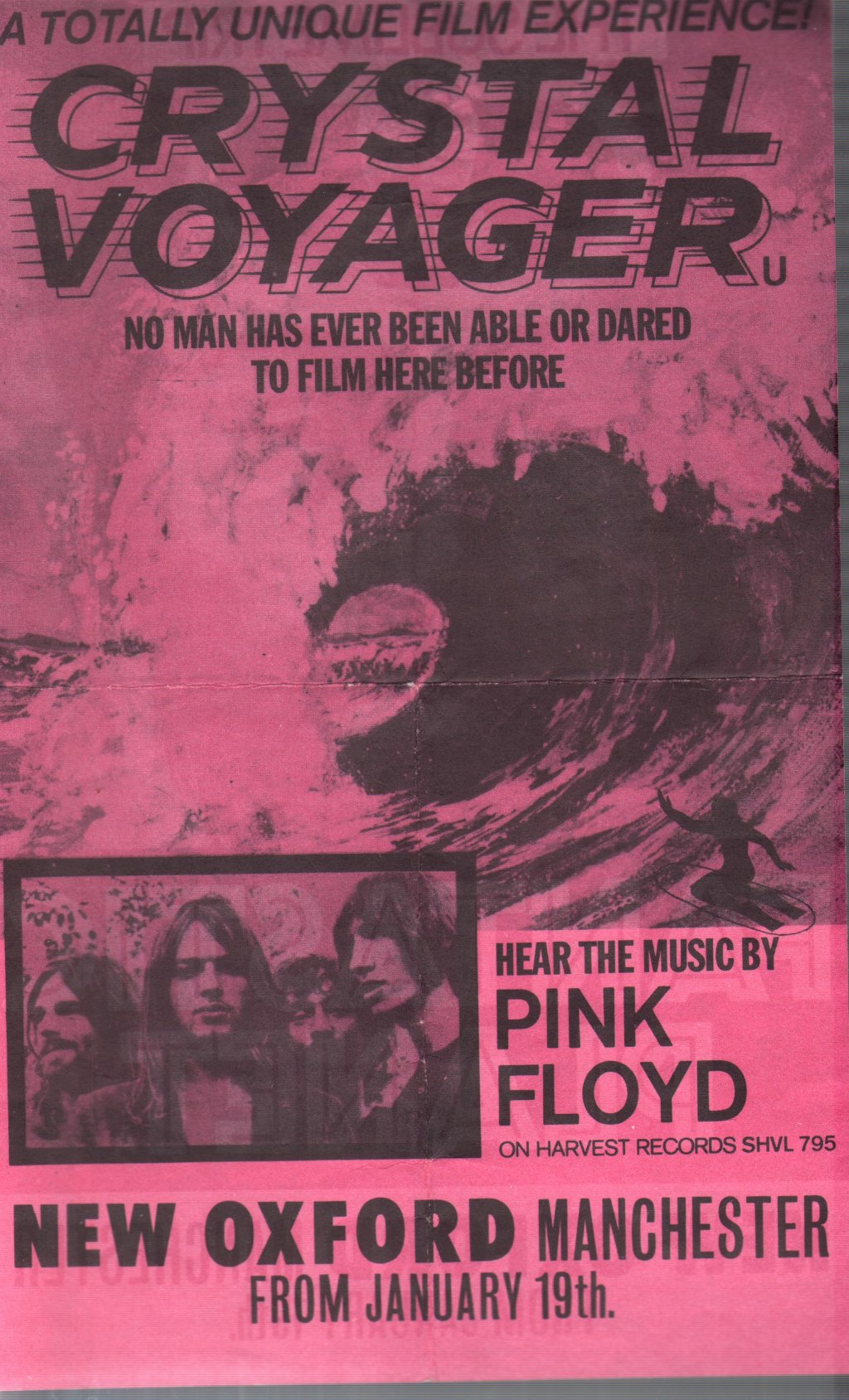 Pink Floyd - Super All-Action Official Music Programme - Tour Programme