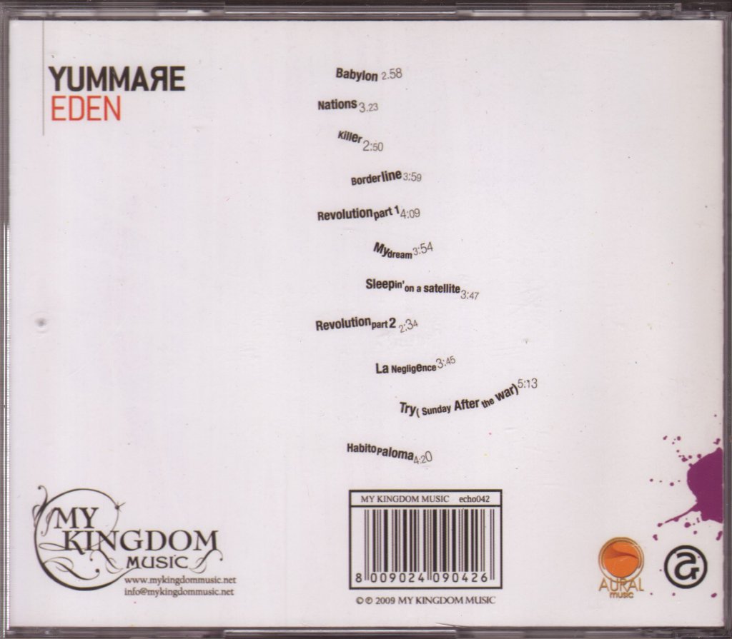 Yumma-Re - Eden - Cd