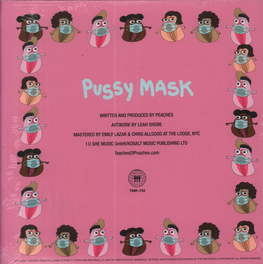 Peaches - Pussy Mask - 7 Inch