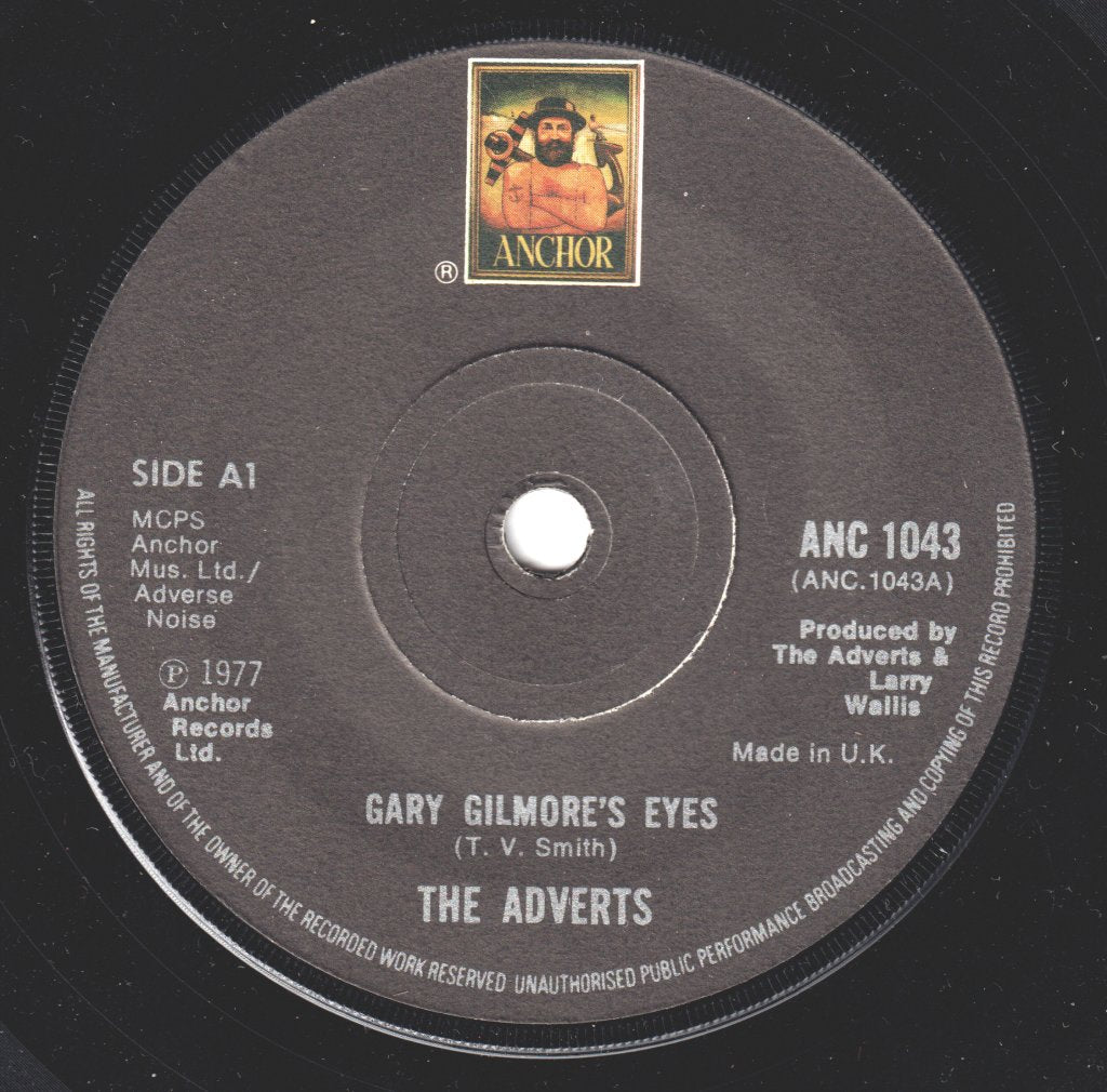 Adverts - Gary Gilmore's Eyes - 7 Inch