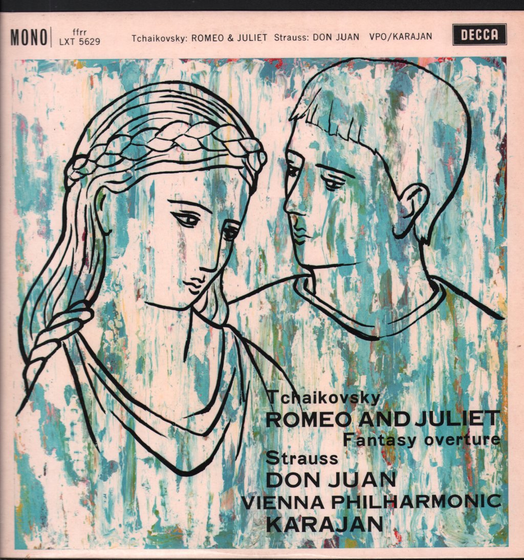 Herbert Von Karajan / Vienna Philharmonic - Tchaikovsky: Romeo And Juliet / Strauss: Don Juan - Lp