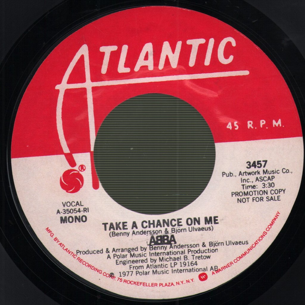 ABBA - Take A Chance On Me - 7 Inch