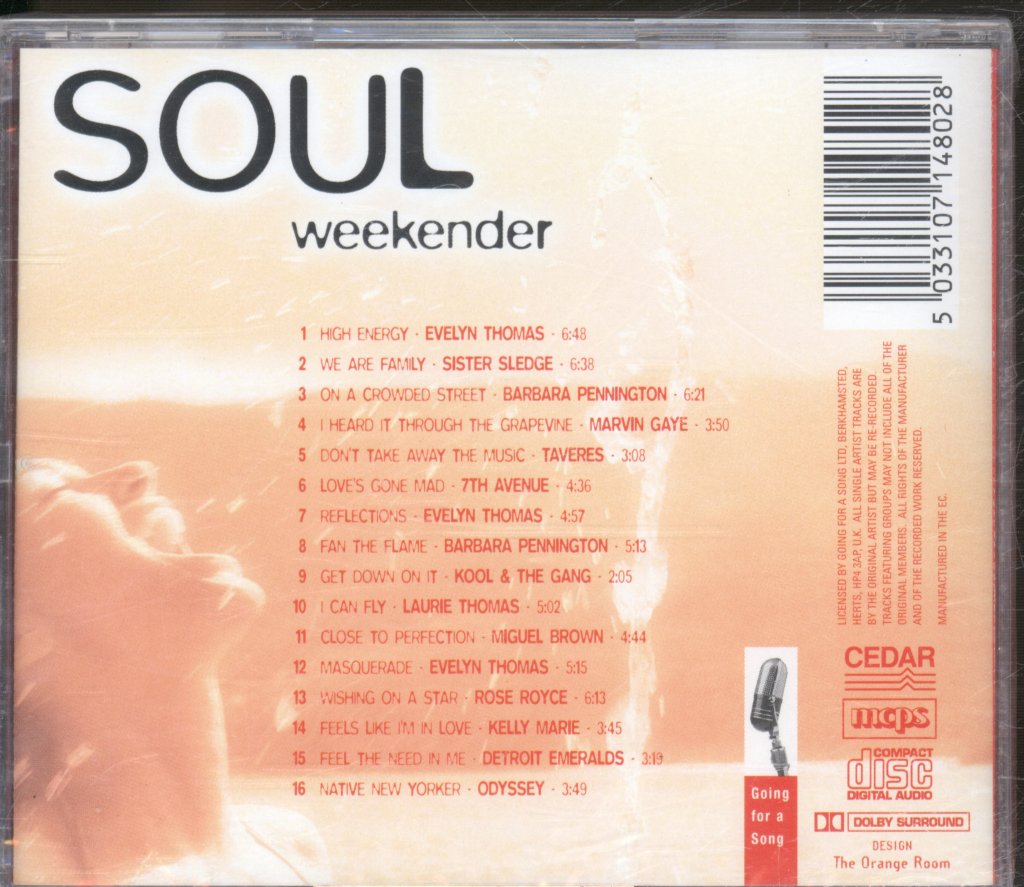 Various Artists - Soul Weekender - Cd