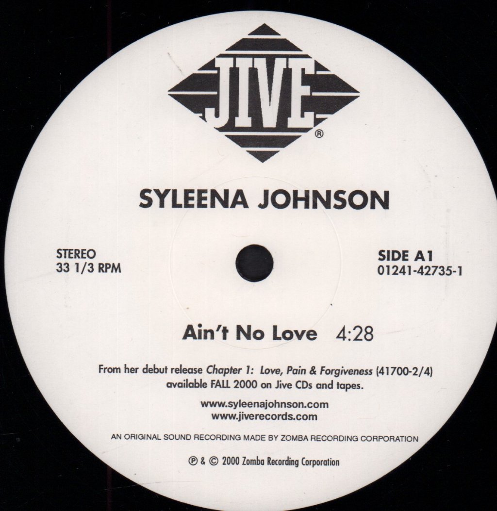 Syleena Johnson - Ain't No Love - 12 Inch