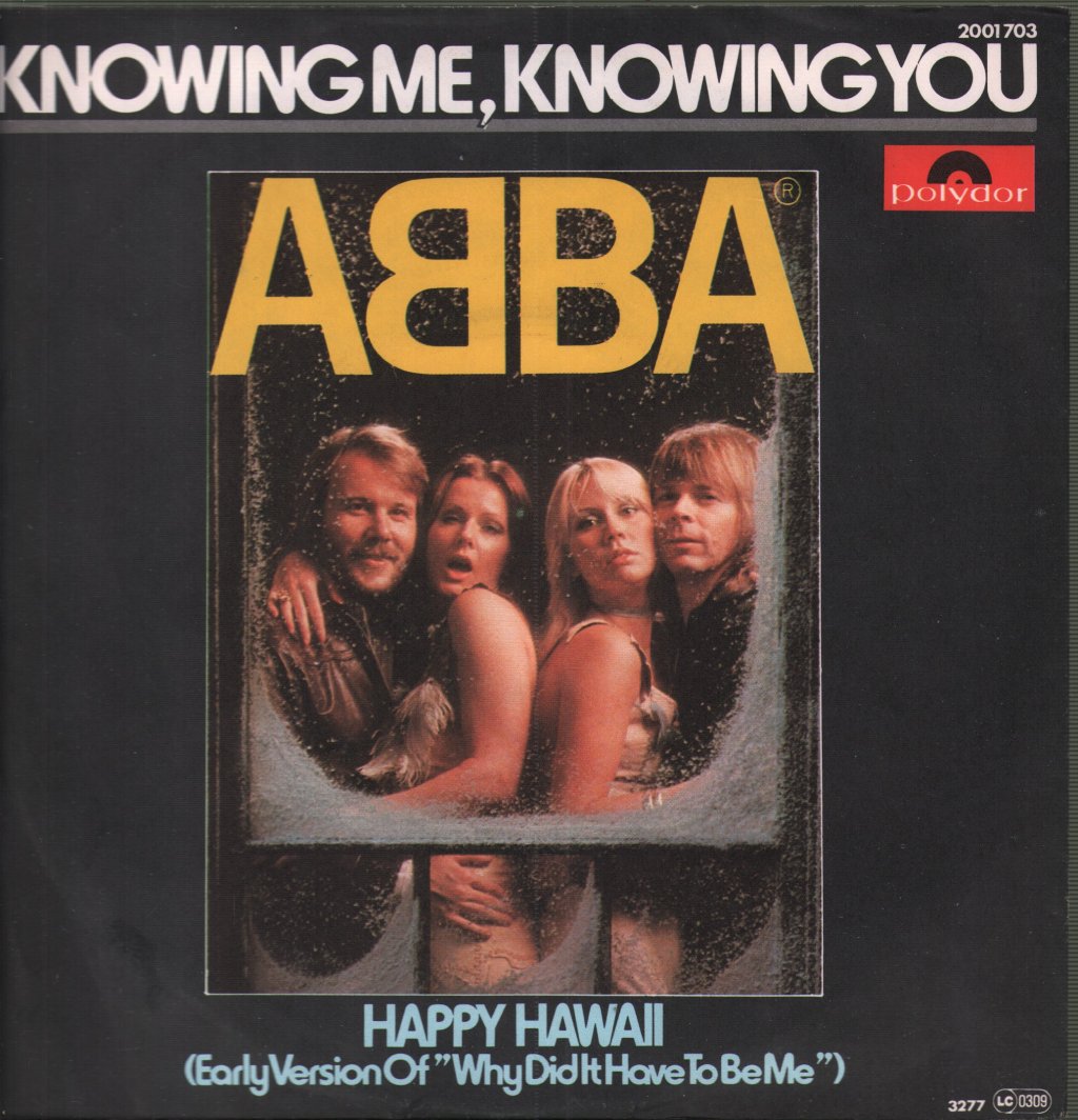 ABBA - Knowing Me, Knowing You - 7 Inch