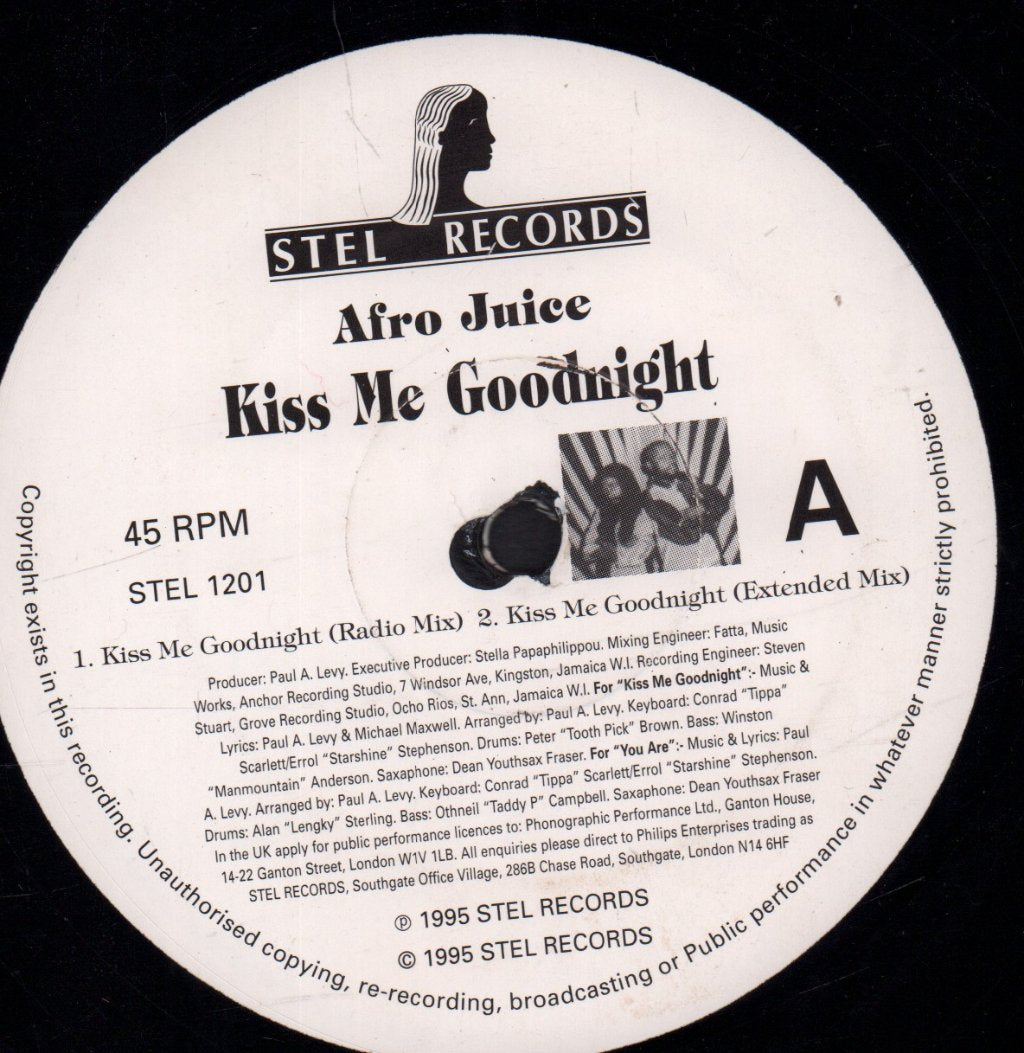 Afro Juice - Kiss Me Goodnight - 12 Inch