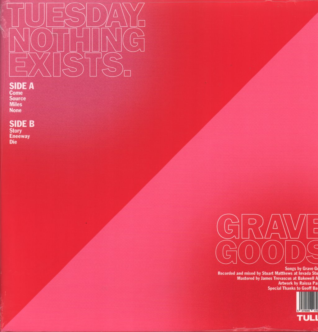 Grave Goods - TUESDAY. NOTHING EXISTS. (Dinked Edition #206) - Lp