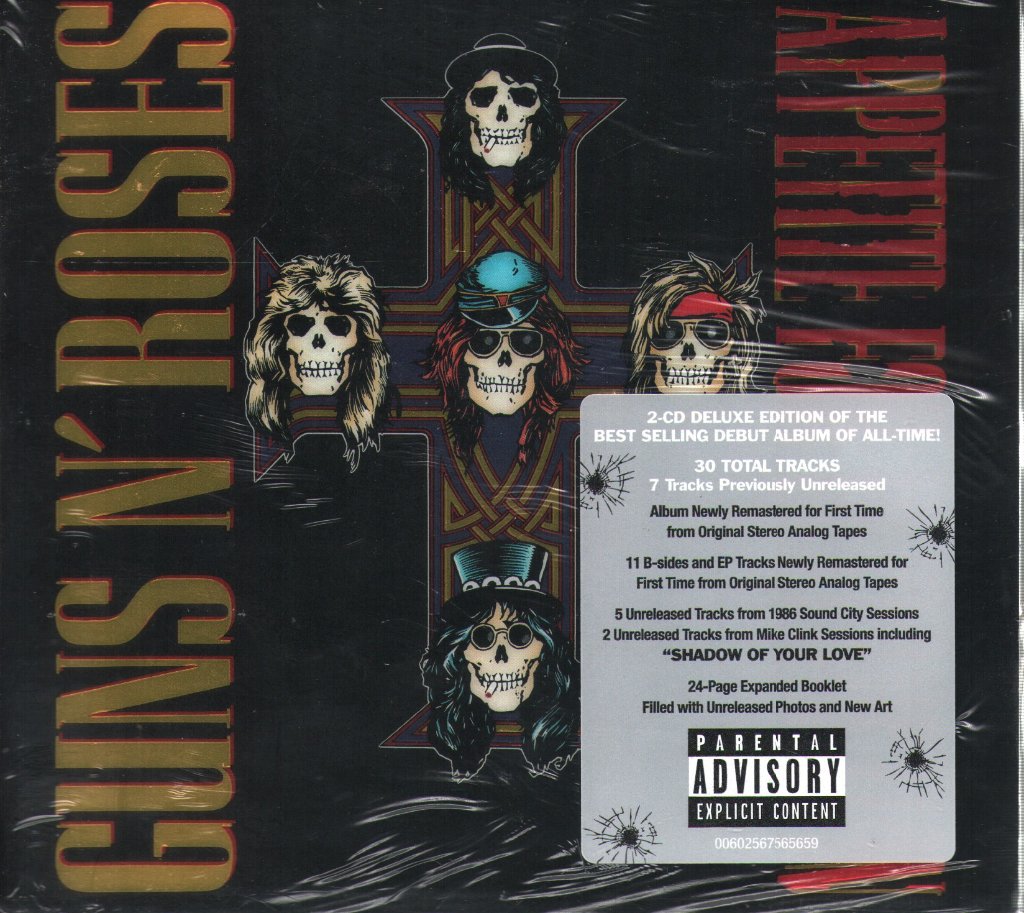 Guns N' Roses - Appetite For Destruction - Double Cd